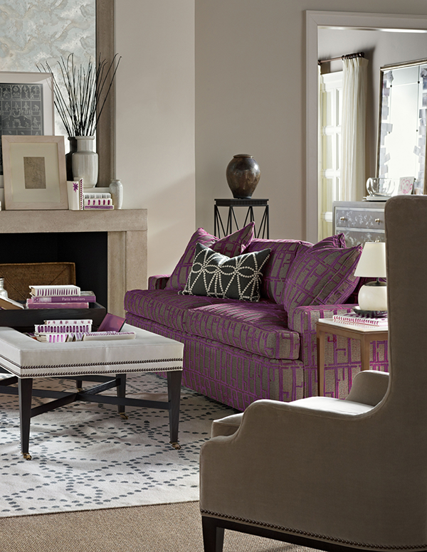 Hickory Chair in Radiant Orchid